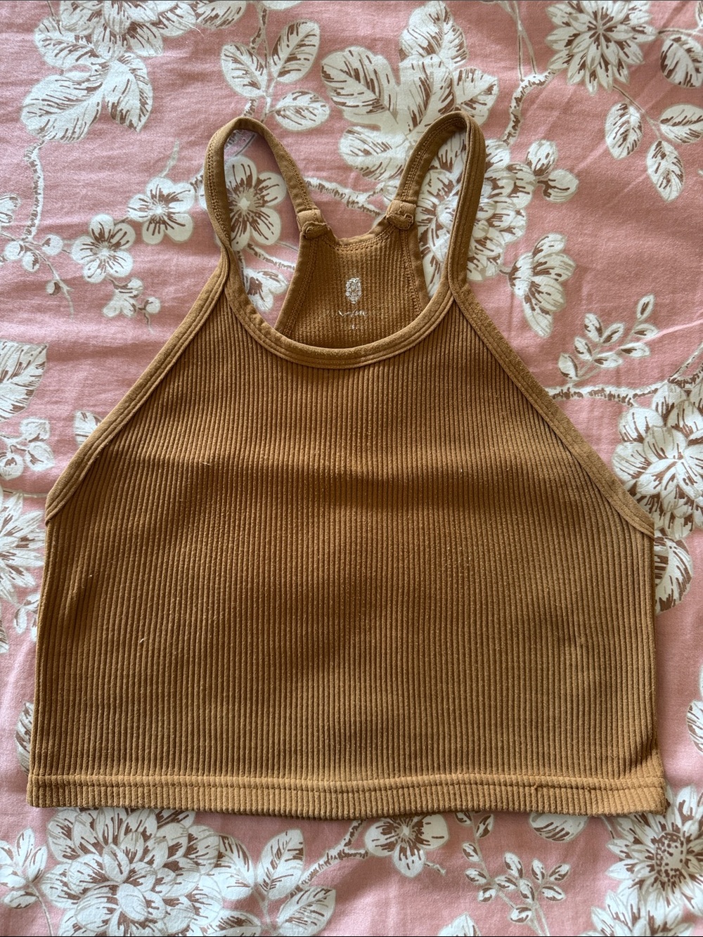 Free People Happiness Runs crop - clay - size s/m